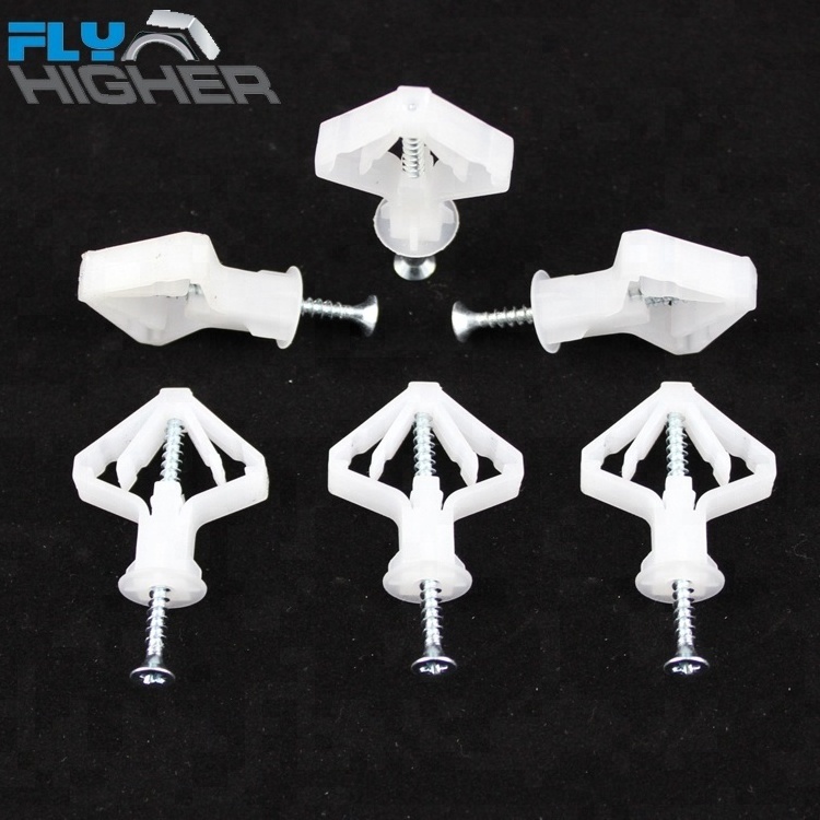 Plasterboard  Toggle Anchor PP butterfly wall plug