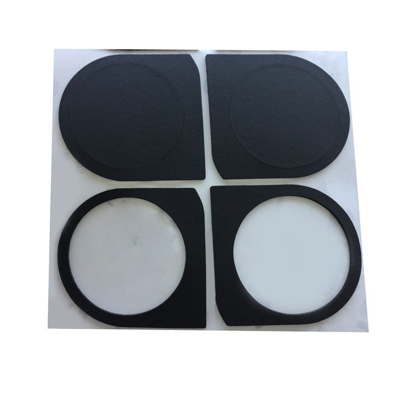 PORON foam pads high elastic phone tablet dust-proof waterproof seal plate black frosted adhesive tape