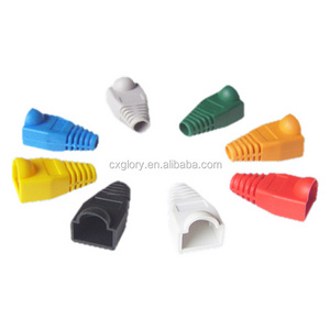 Colorful Network RJ45 PVC Connector Boot for modular plug