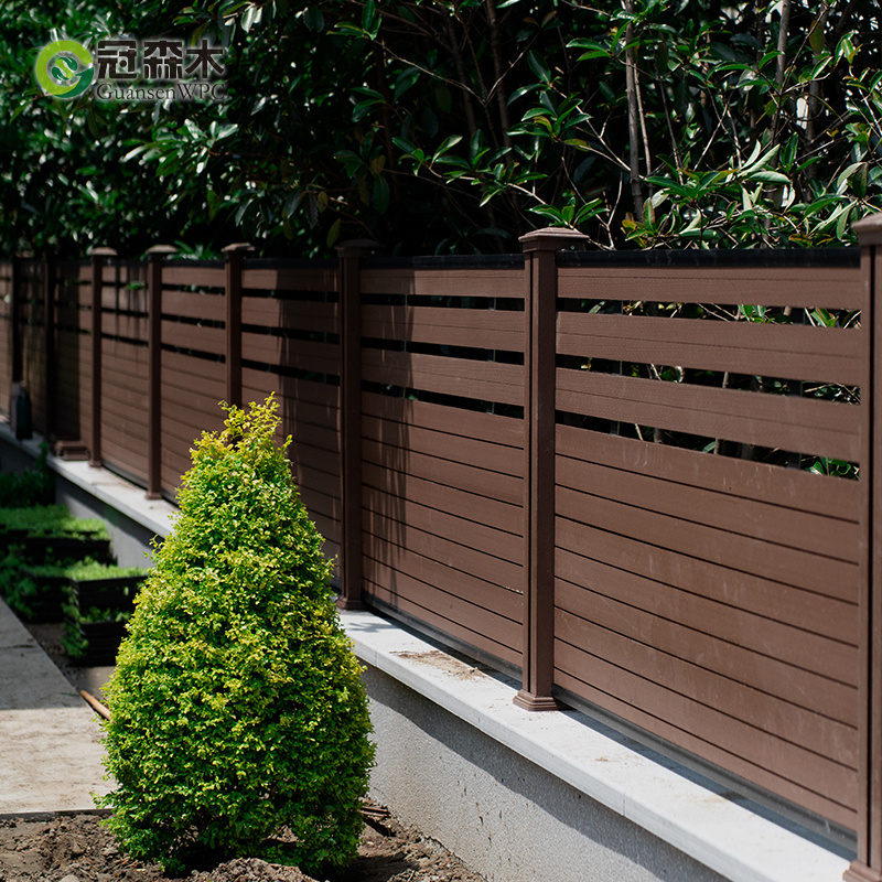 GD high quality house privacy cheap aluminium decorative fencing panels pools plinth slats wpc prices laser cut aluminum fencing