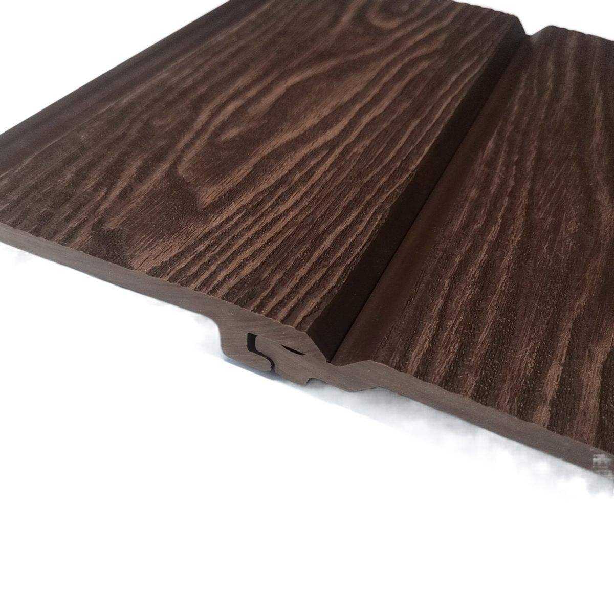 Outdoor Wall Panel Wpc Outer Wall Is Covered With Wood-plastic Composite 3d Wood Grain Outer Wall Panel