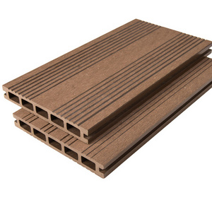 Hot Sales Outdoor Wood Plastic Composite Deck Wood Texture Floor Artificial Hardwood Wood Wpc Decoration Outdoor Deck Wpc Floor