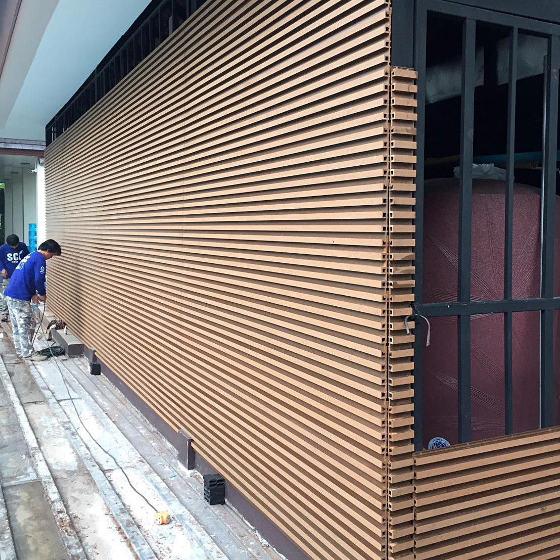 Wpc Wood Grain Wall Cladding Supplier Wall Cladding Exterior Outdoor Wall Cladding