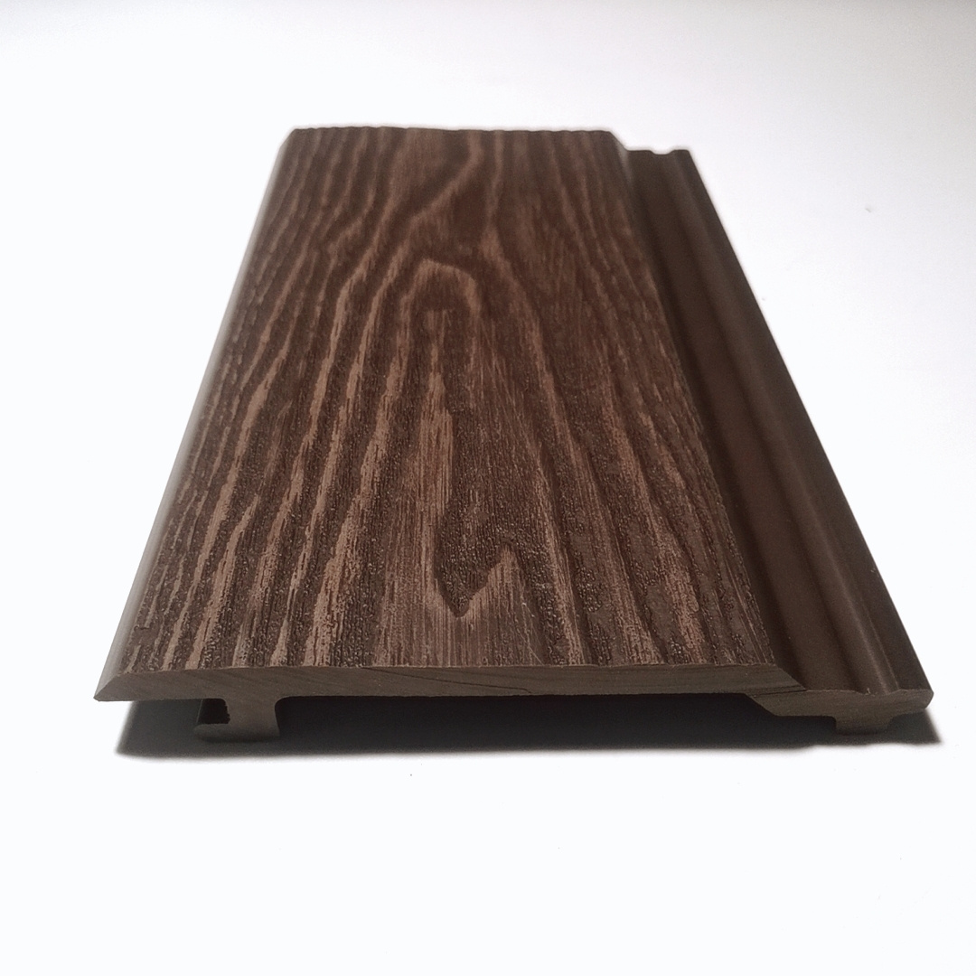 Top Quality Exterior Siding Wood Grain Board Exterior Wall Outdoor Wpc Wall Panel Interior Wpc Wall Panel