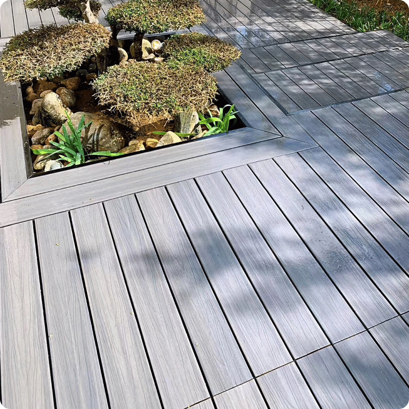 Professional Outdoor Composite Wood Decking with CE certificate