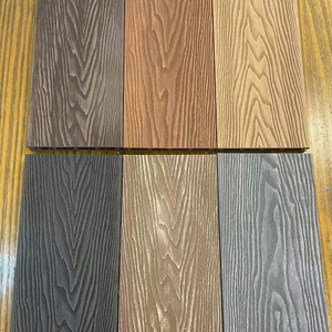 3D Embossed Wood Grain Deck WPC Outdoor Wood Plastic Composite Decking