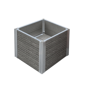 Outdoor Decoration Wood Plastic Composite Flower Pot Wpc Planter Box