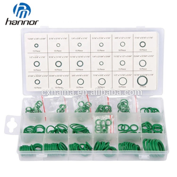 270 Pcs 18 Sizes Air Conditioning   box Car Auto Vehicle Repair Kit Set Seal HNBR O Ring