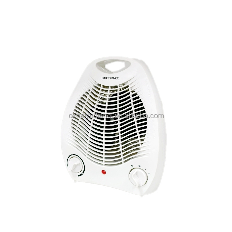 factory supply customized fan heater 2 heat settings hot electric adjustable thermostat household overheat protection portable