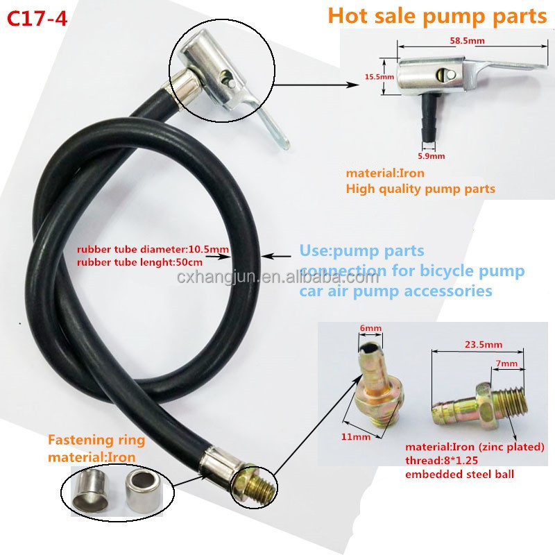 2021 Hot sale pump parts connection for bicycle pump;car air pump accessories