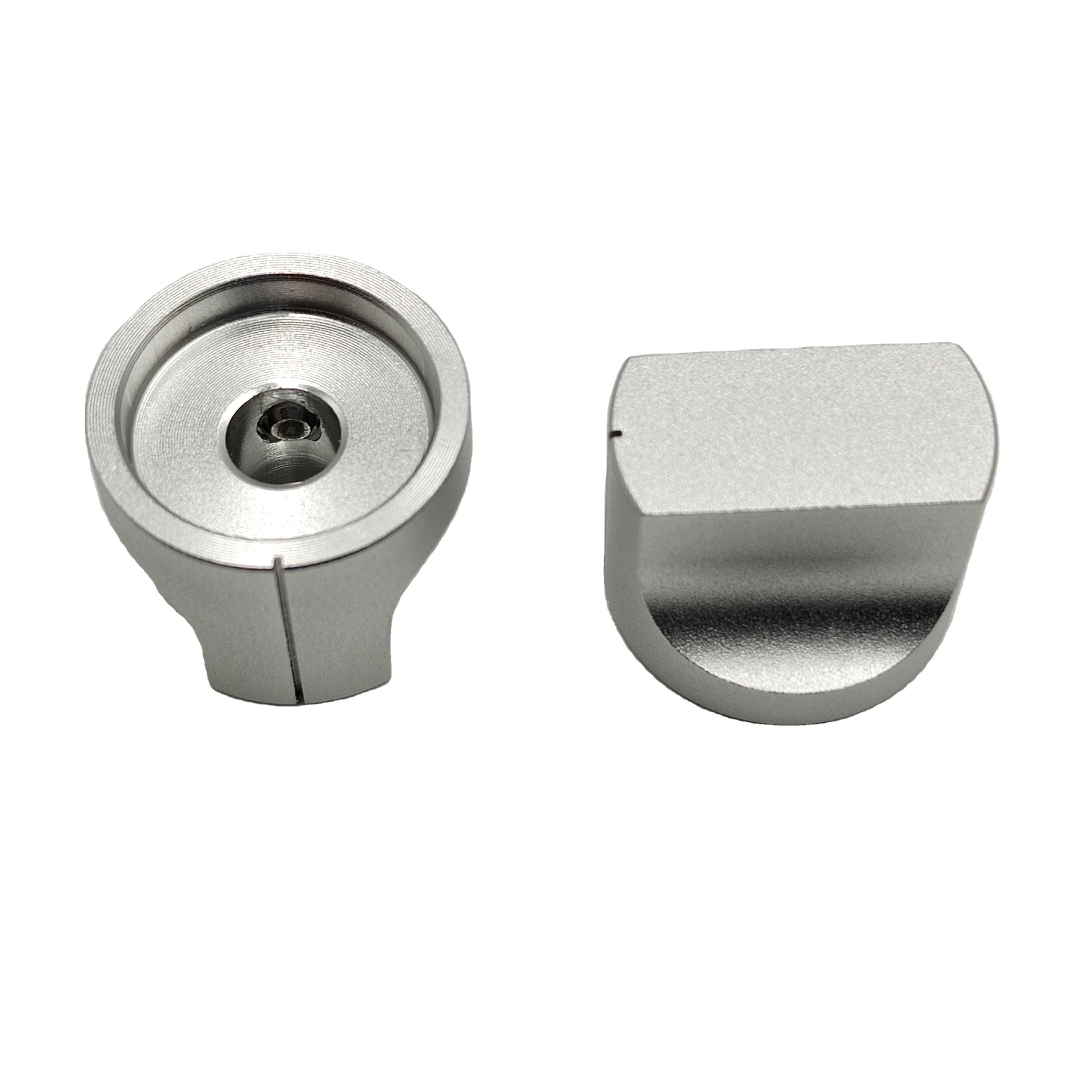 20*15mm Solid Aluminum Alloy 10mm Handle Audio Volume Potentiometer Knob for 6mm Shaft Aluminum Knob Control Knob with Screw M4