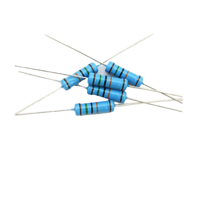 100R 1000 DIP Resistor 1/8W 100 Ohm  Metal Film Fixed Resistor 1% Tolerance 0.125 watt Axial Color Code Resistors