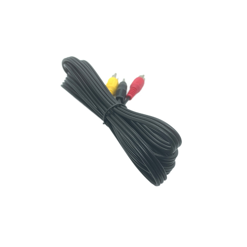 3.5mm RCA Male Plug in Video Cable 4 Pole White Yellow Red AV Cable Audio Stereo Male Jack Adapter RCA Cable