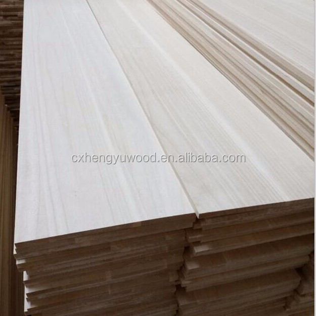 furniture finger jointed board paulownia wood paulownia lumber price for wooden