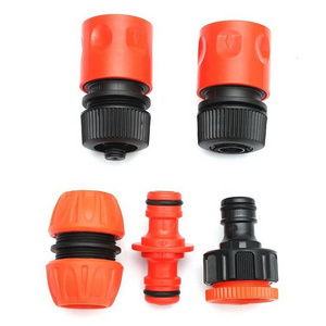 Garden Plastic Nozzle Set High Pressure Water Hose Fitting Sprinklers Irrigation Pipe Connectors For Outdoor