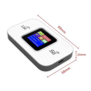 2024 New Product Customization 4G Mobile WiFi MiFis 4g router with sim card 3600mAh Cat4 pocket router portable