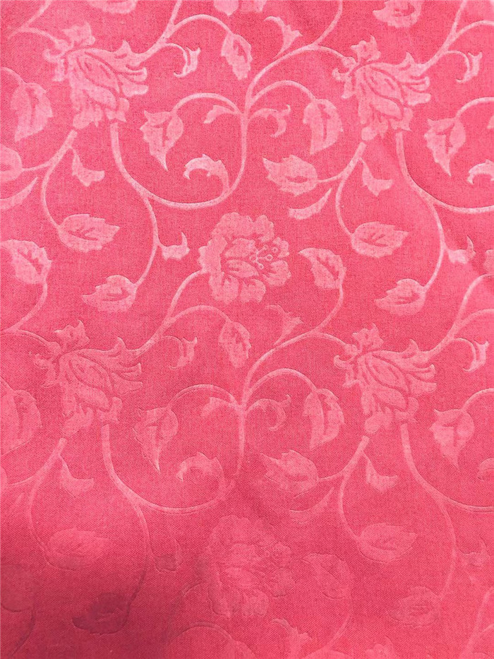 kain emboss 3d embossed 100% Polyester fabric for bedsheet fabric microfiber