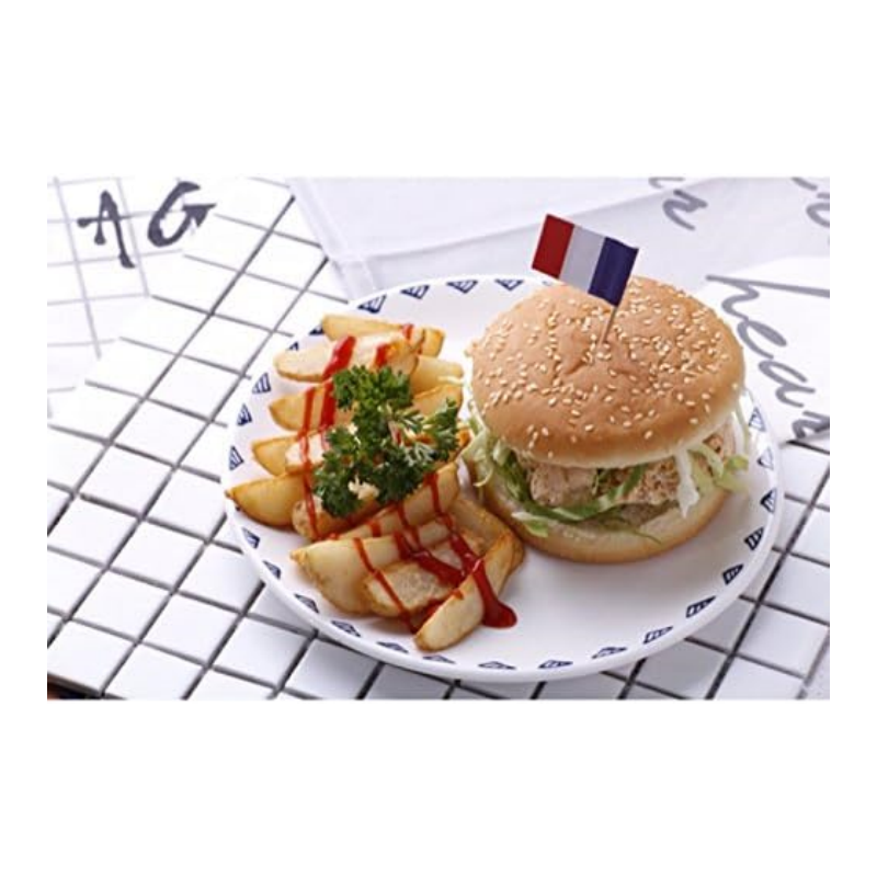 reusable toothpick customize cocktail sandwich toothpick printed flag toothpick with brand