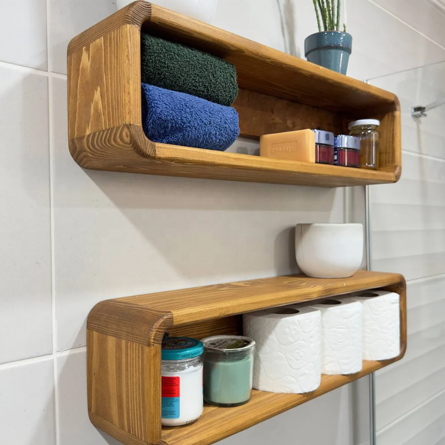 high quality wooden bathroom over toilet kids toy organizer storage shelf rack for living room and outdoor