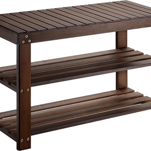 detachable wooden outside long household shoe rack furniture boutique outdoor for ome entrance