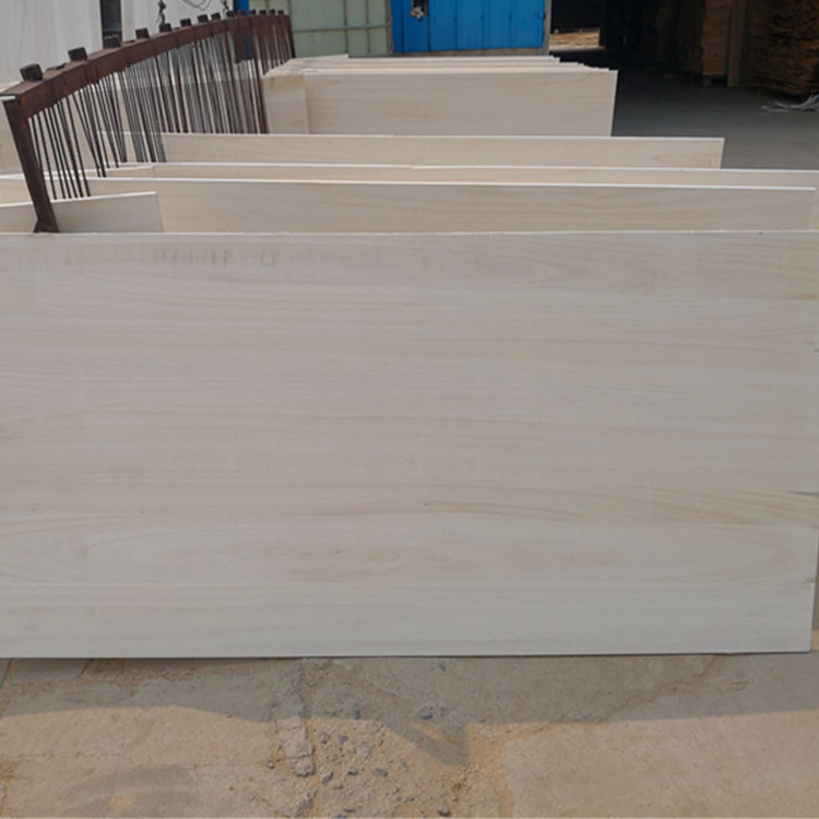 kiri jointed wood board paulownia wood panels for furniture china paulownia wood board factory