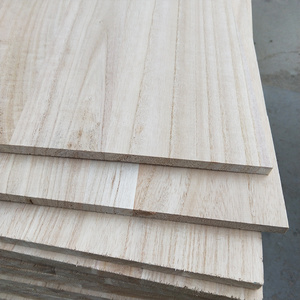 kiri jointed wood board paulownia wood panels for furniture china paulownia wood board factory