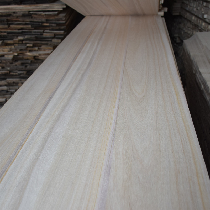 kiri jointed wood board paulownia wood panels for furniture china paulownia wood board factory