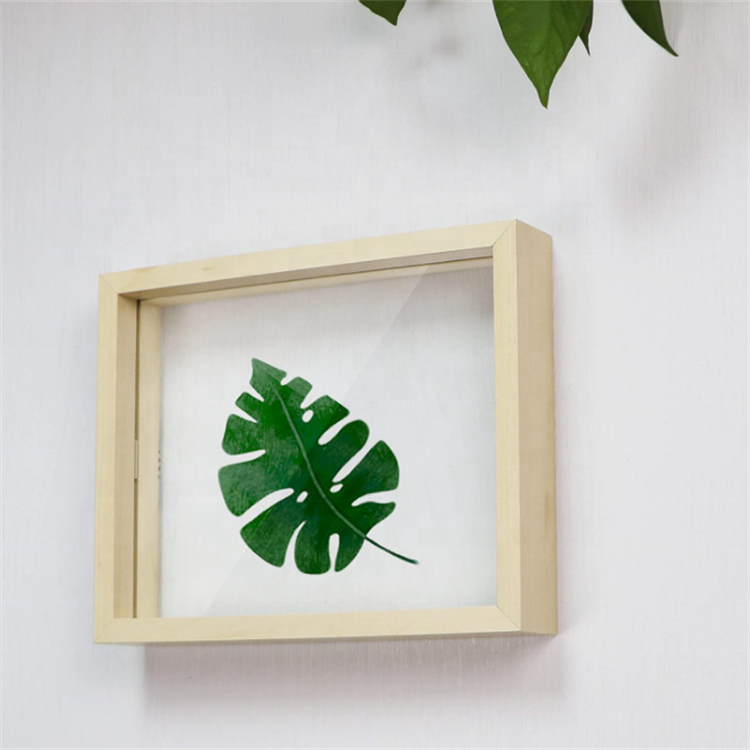 4*6 Vertical Wall Art Wood Glass Picture Frames Picture Frame With Or Without Mat For Display