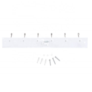 White Coat Hangers Wall Mount Hat Racks Hook Decorative Wall Hooks for Living Room Bedroom