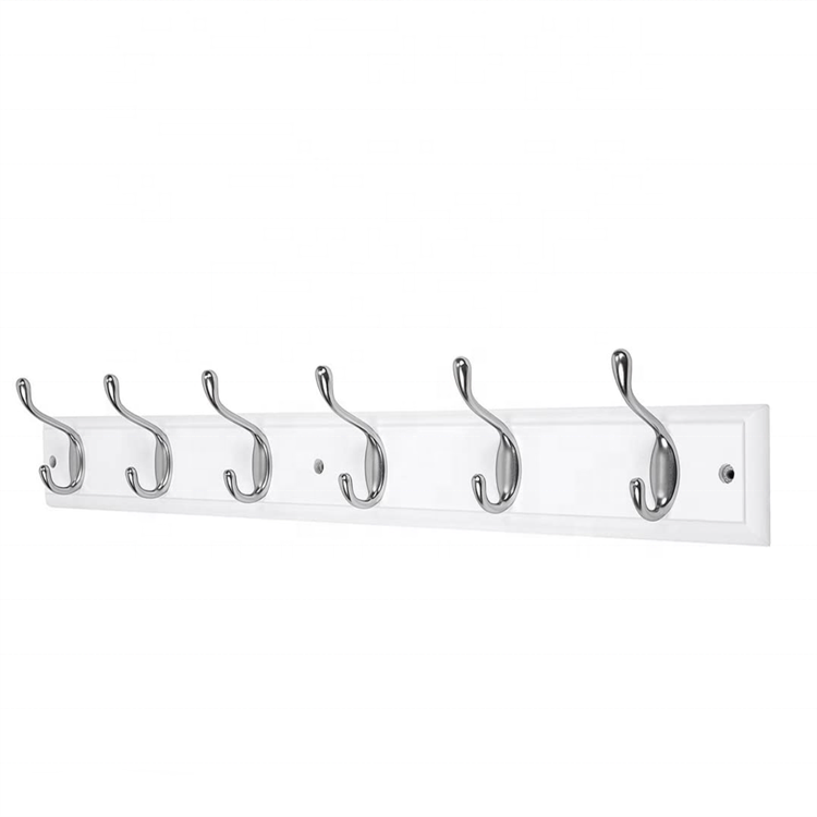 White Coat Hangers Wall Mount Hat Racks Hook Decorative Wall Hooks for Living Room Bedroom