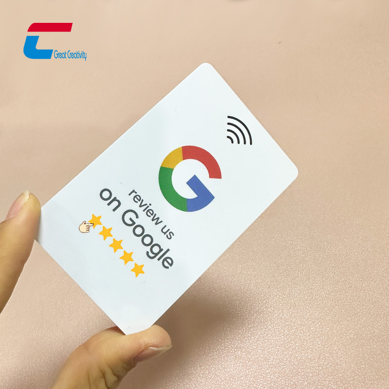 Google review business card ntag 213 google review nfc card with QR code