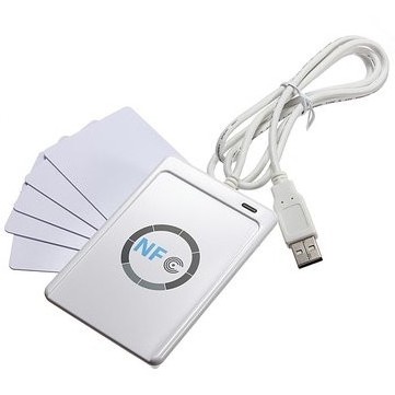 13.56MHZ Portable NFC Writer Reader RFID ISO14443 USB Contactless NFC Card Reader