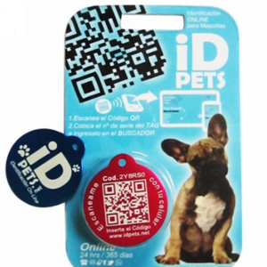 RFID NFC finds pet dog tag anti-lost pet QR Code NTAG213 Epoxy tag for Dog Cat