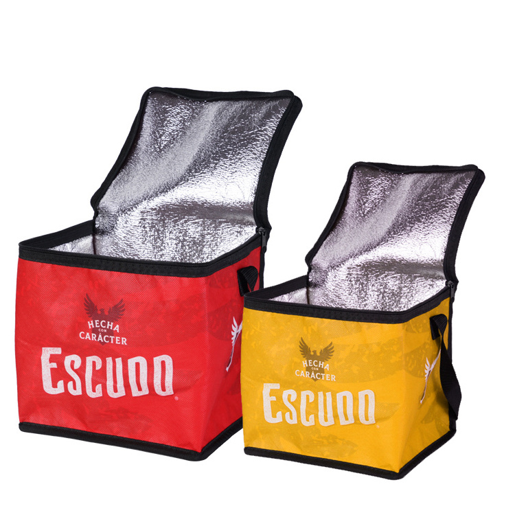 Large picnic takeout cooler bags thermal insulation reusable insulated bags to keep food cold