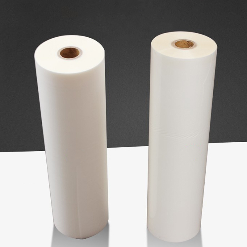 Wholesale glossy BOPP thermal laminating film Eva pre-coated 18-27 micron custom width and length film for paper printing