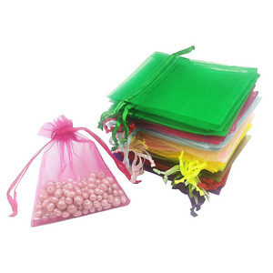 Organza Bags Gift Pouch Mesh Bag mixed colors 5x7cm, 7x9cm, 9x12 cm, 10x15 cnm, 13x18 cm, 15x20cm 20x30 mm