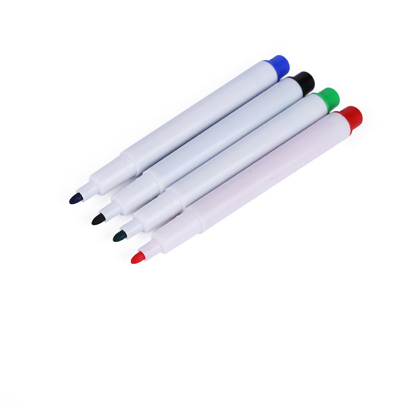 Dry Erase Markers Fine Tip Magnetic Colour Whiteboard Markers with erasers for School and Office