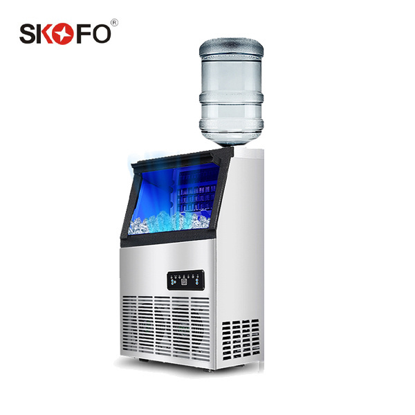 Professional china factory commercial countertop water cooler dispenser ice maker machine