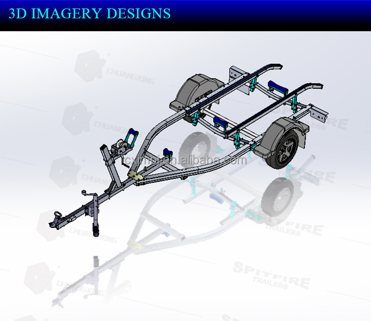 Spitfire Trailers 4.8 Metre 750kg Aluminium Jet Ski Trailer