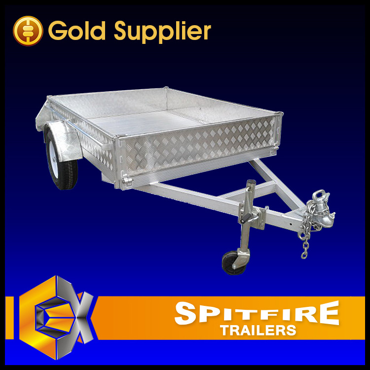 Customized Single Axle Small Box Trailer