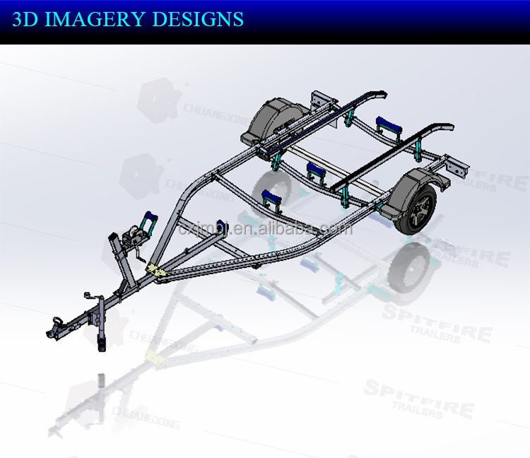 Spitfire Trailers 4.8 Metre 750kg Aluminium Jet Ski Trailer