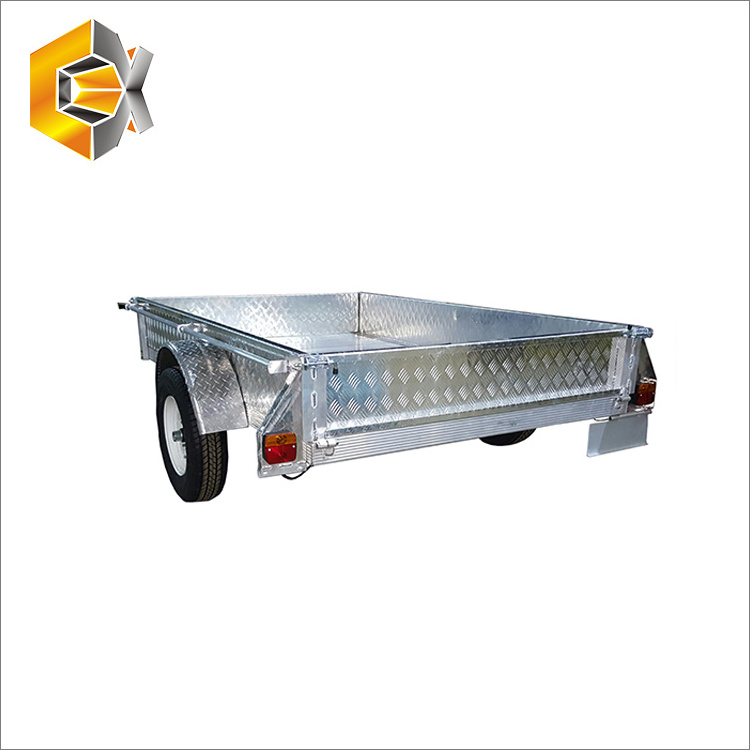 Customized Single Axle Small Box Trailer