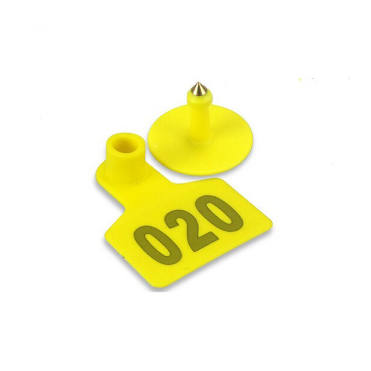 RFID GPS Para Mascotas UHF Animal Ear Tag Programmed NFC Numbered