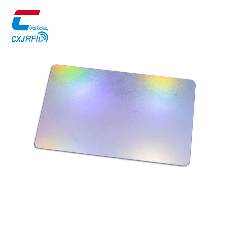 New Arrival Cool Hologram Laserable 13.56Mhz Rfid Nfc Social Media Smart Card