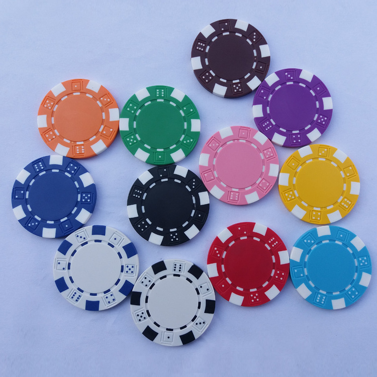 Casino Quality ABS Clay Poker Chips Custom OEM Logo Style Sets Color Weight Material Origin Mini Dice Gambling Poker Coins Chips