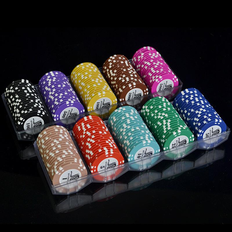 Hot selling custom colorful ceramic Clay poker chip