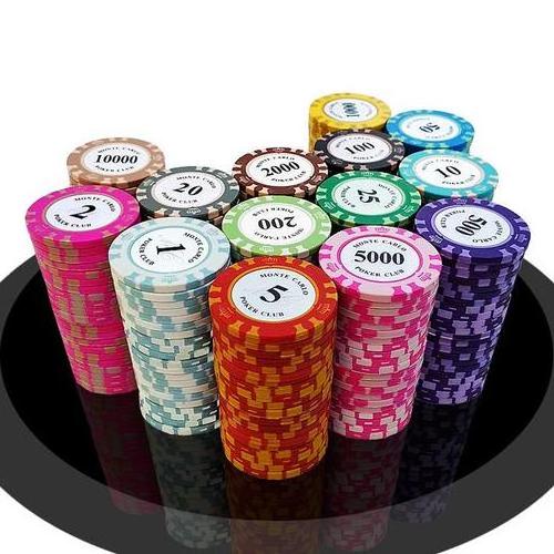 Custom Poker Chips Card clay casino golf game Tokens ceramic Chips