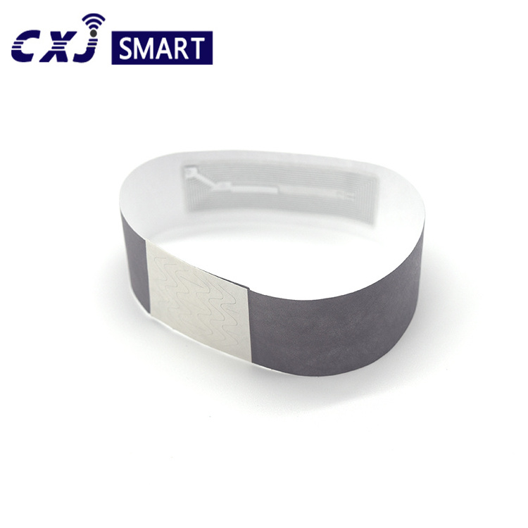 customized rfid 1k paper nfc tag band ultralight ev1 nfc bracelet