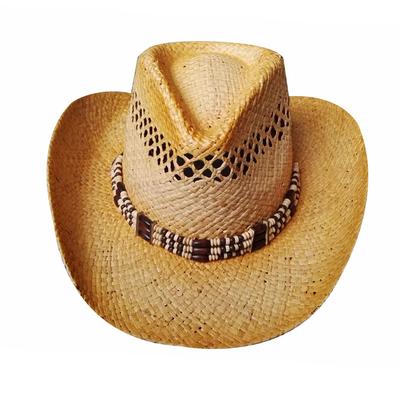 high quality western cowboy hat cowgirl hat raffia straw hat