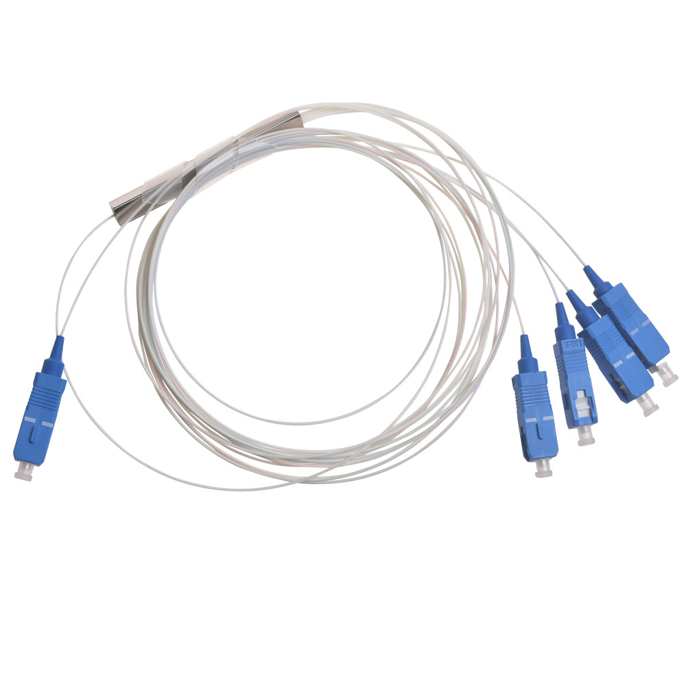 Telecom FTTH 1x2 1x4 1x8 1x16 1x32 1x64 Optical Fiber PLC Splitter